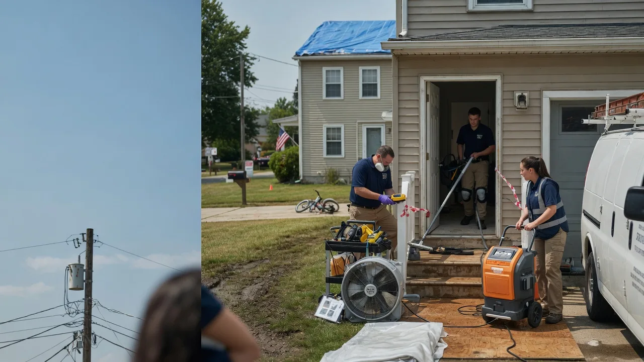 Water Damage Repair in Bowersville, OH near me